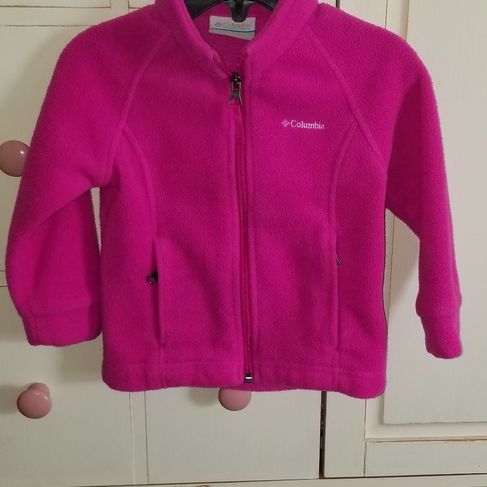 Fleece zip up jacket